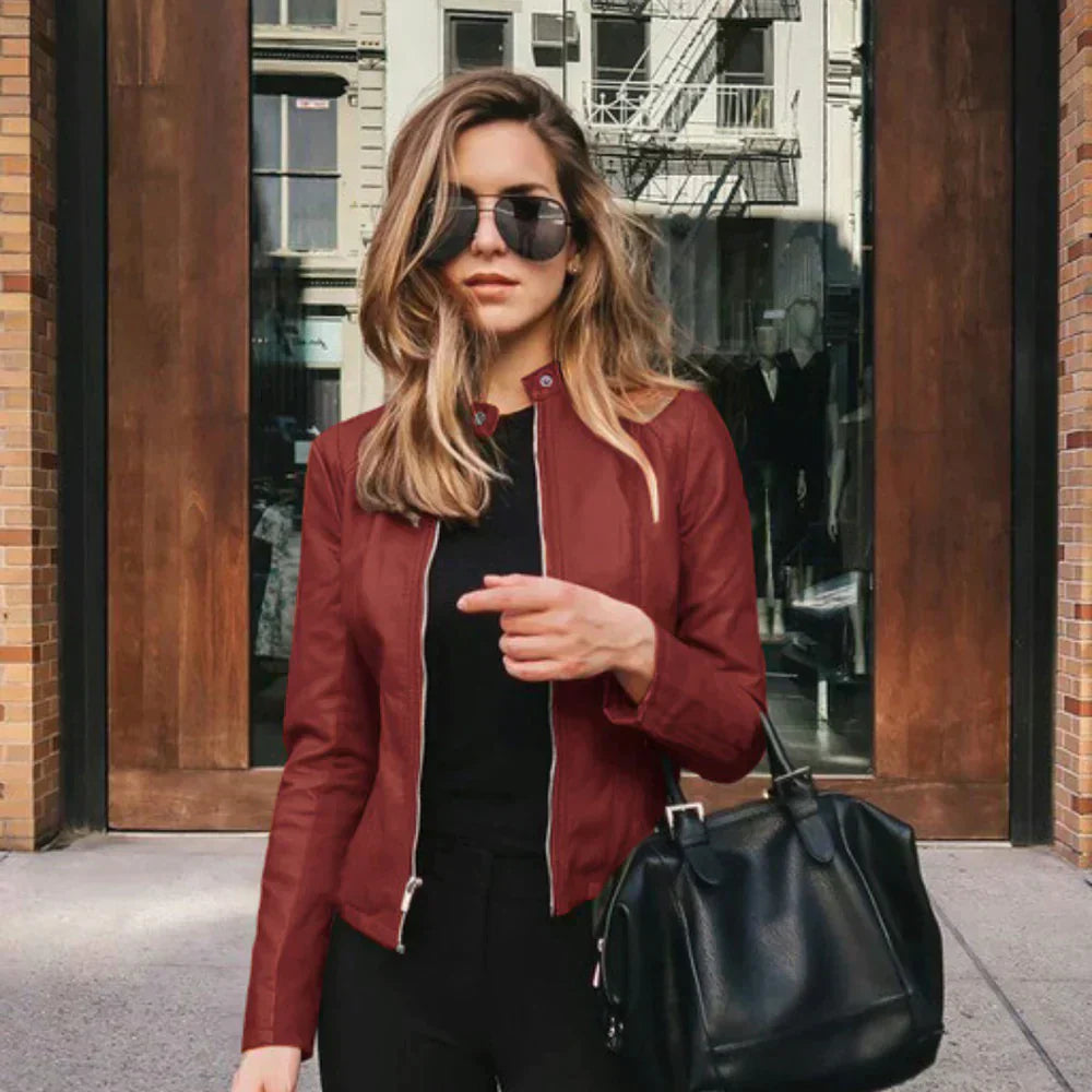 Bambi | Italienische Lederjacke