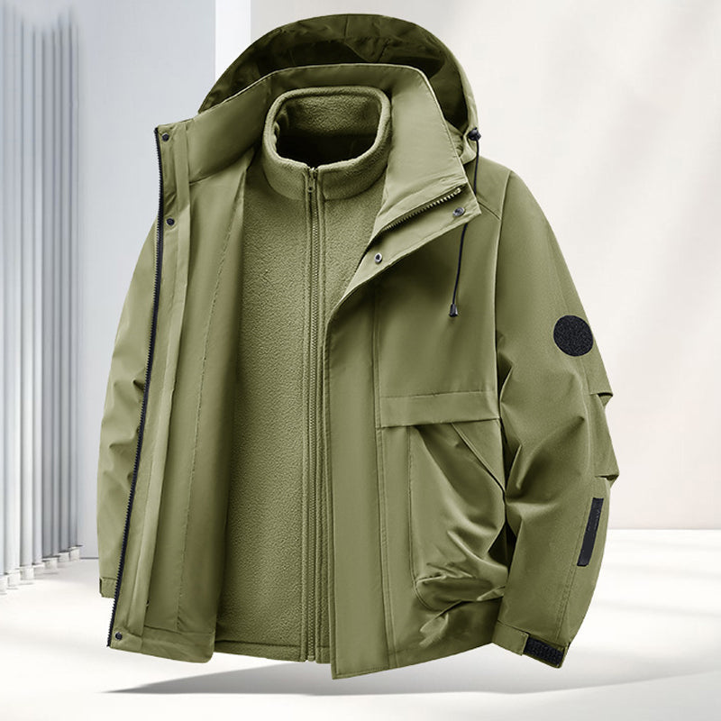 Winddichte und wasserdichte Outdoor-Jacke