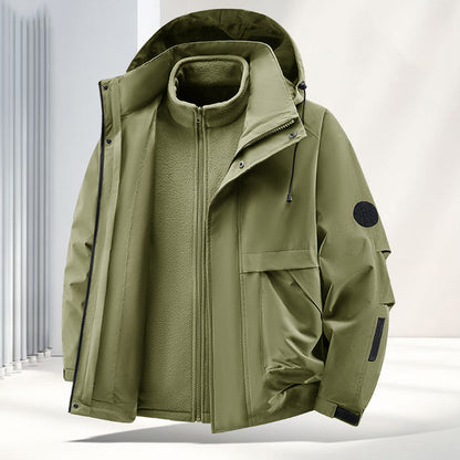 Winddichte und wasserdichte Outdoor-Jacke