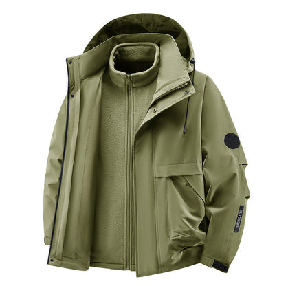 Winddichte und wasserdichte Outdoor-Jacke