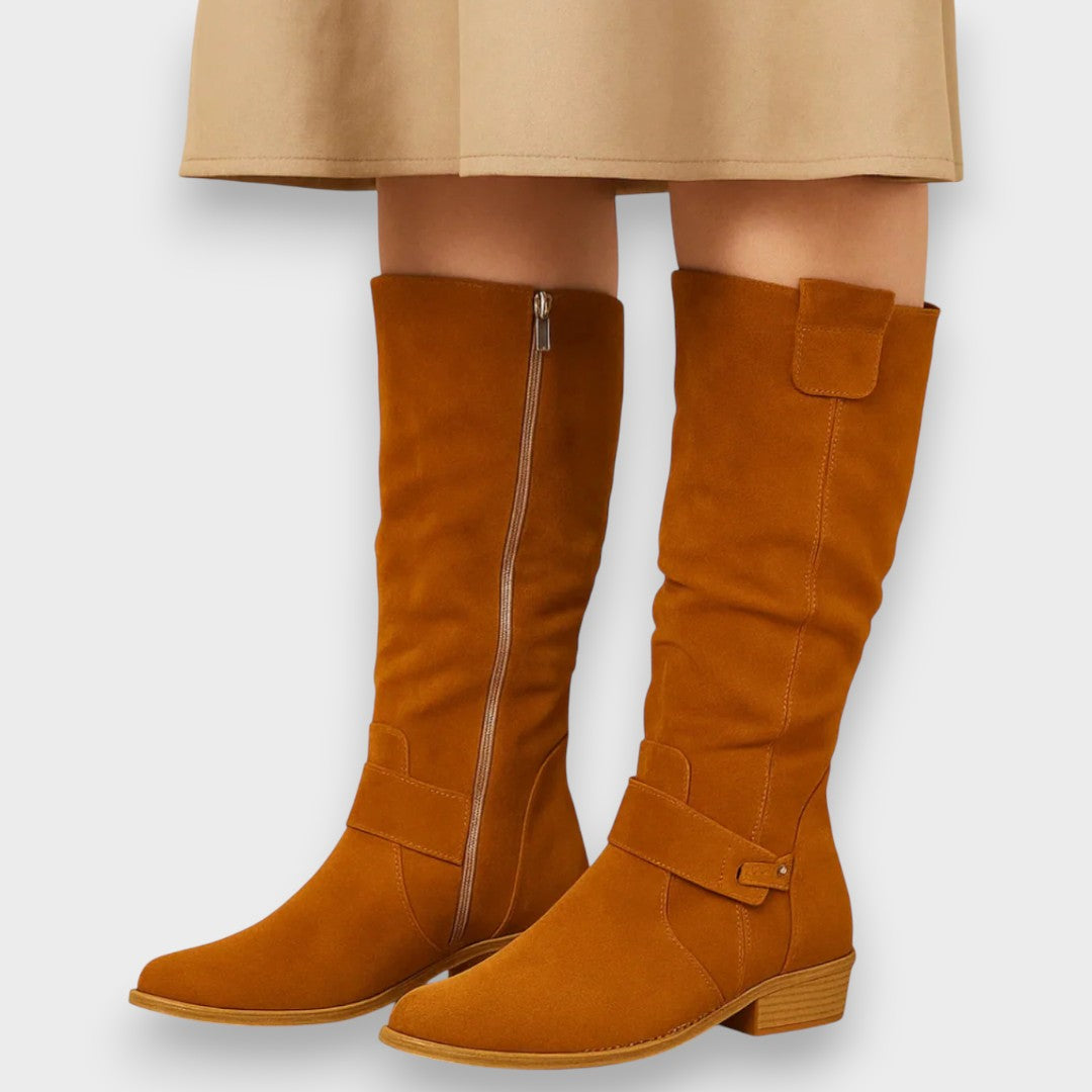 Laura | Orthopädische Stiefel aus Wildleder