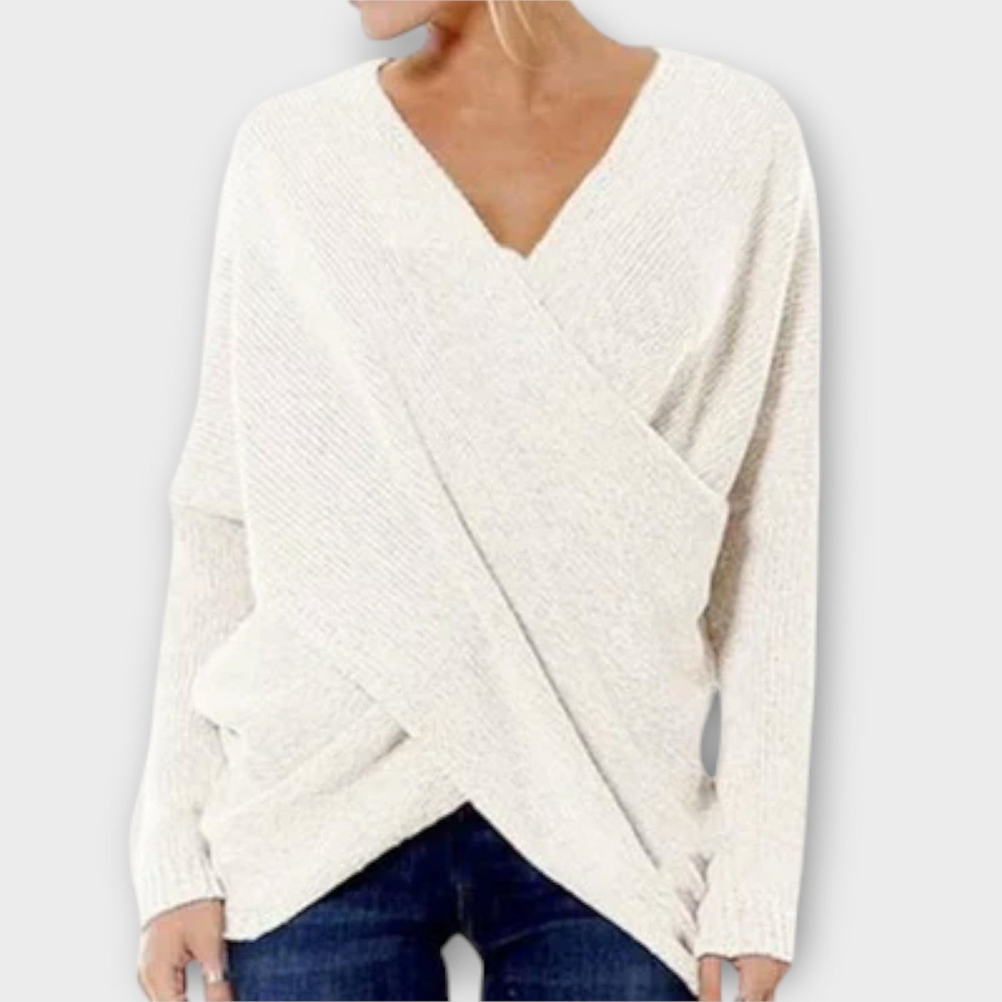Heidi | Gkreuzter Pullover